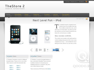 IT TheStore 2 - Шаблон для Joomla 1.5