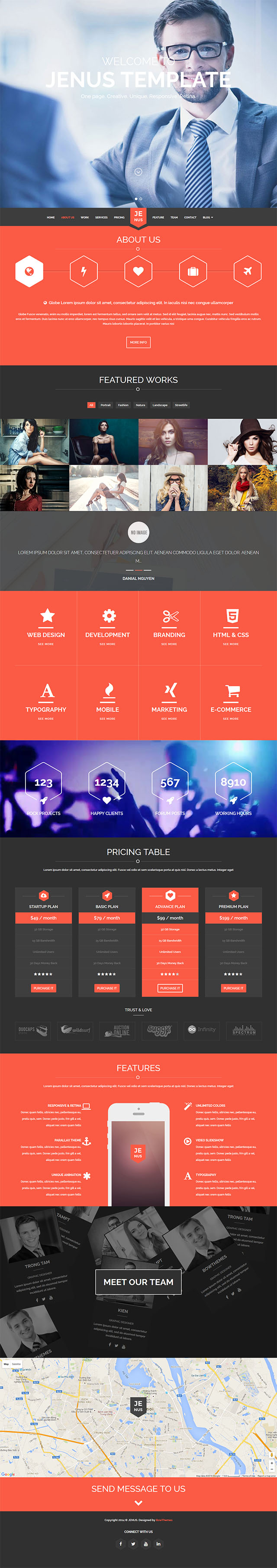 Joomla шаблон BowThemes Jenus