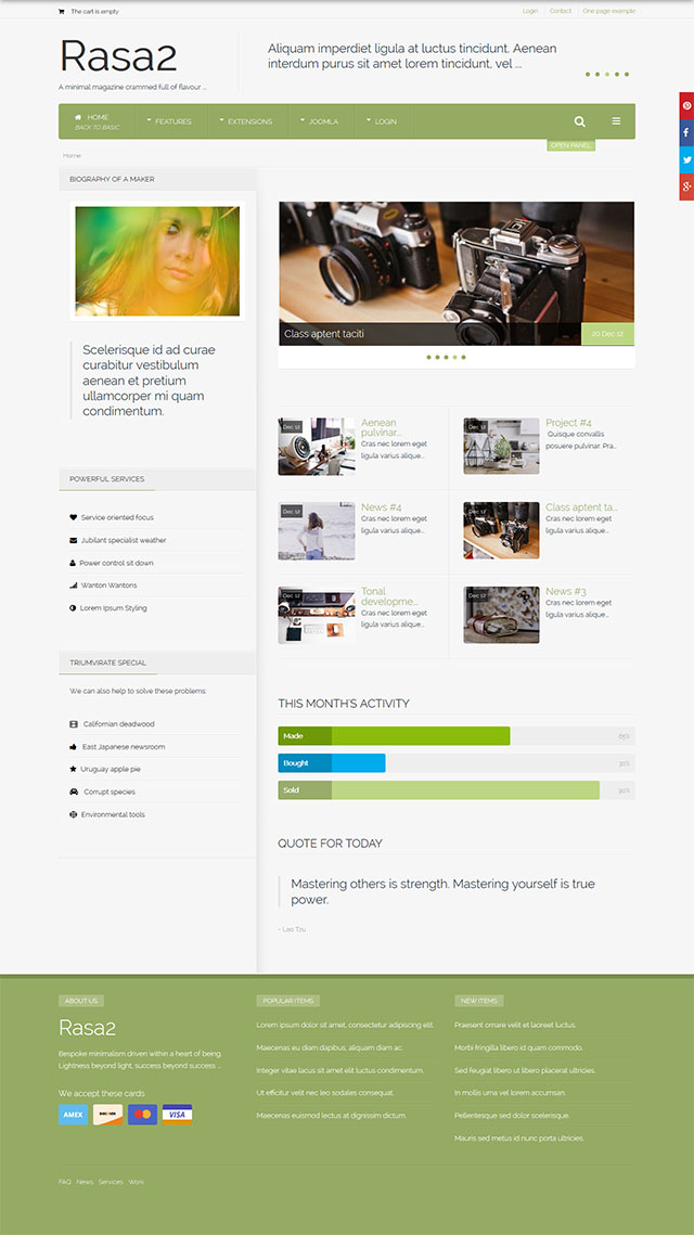 Joomla шаблон JoomlaBamboo Rasa2